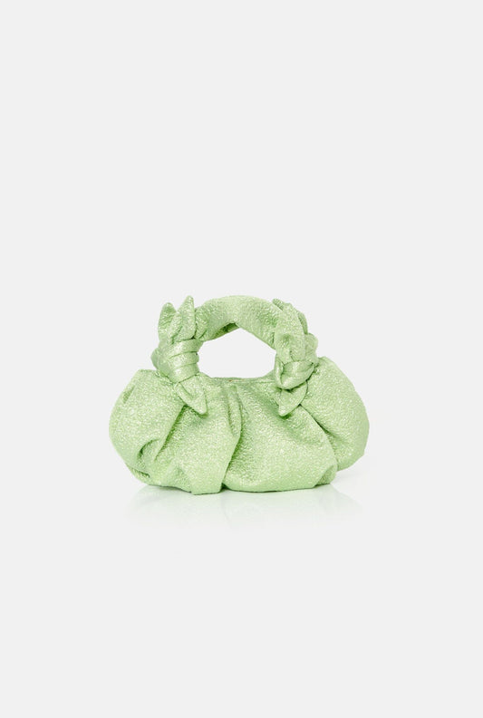 Bernatta Mini Green Lamé