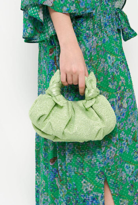 Bernatta Mini Green Lamé