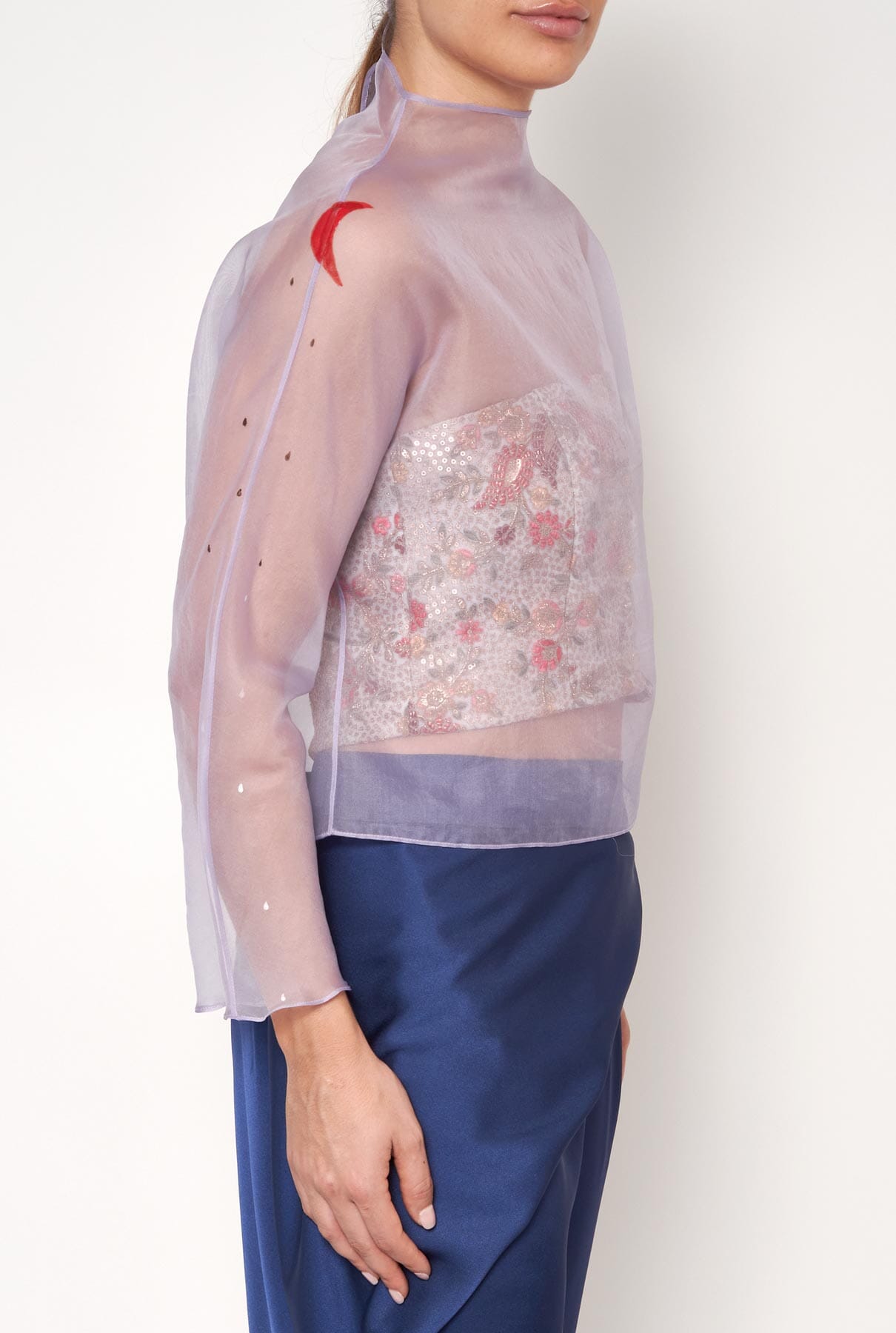 Blusa organza sol y luna