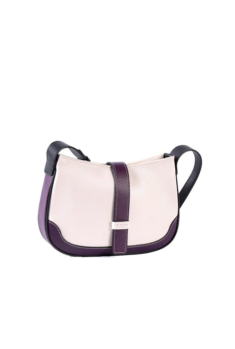 Bolso Gondola Beige/Burgundy