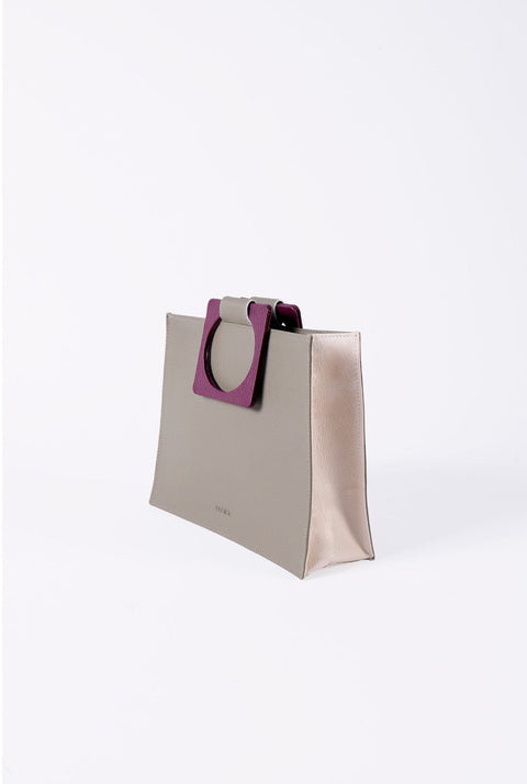 Bolso Teo Oliva/Beige