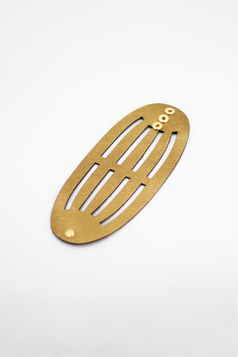 Brazalete Sol Grabado Dorado