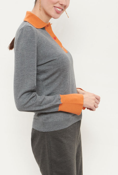 Camille Polo Grey