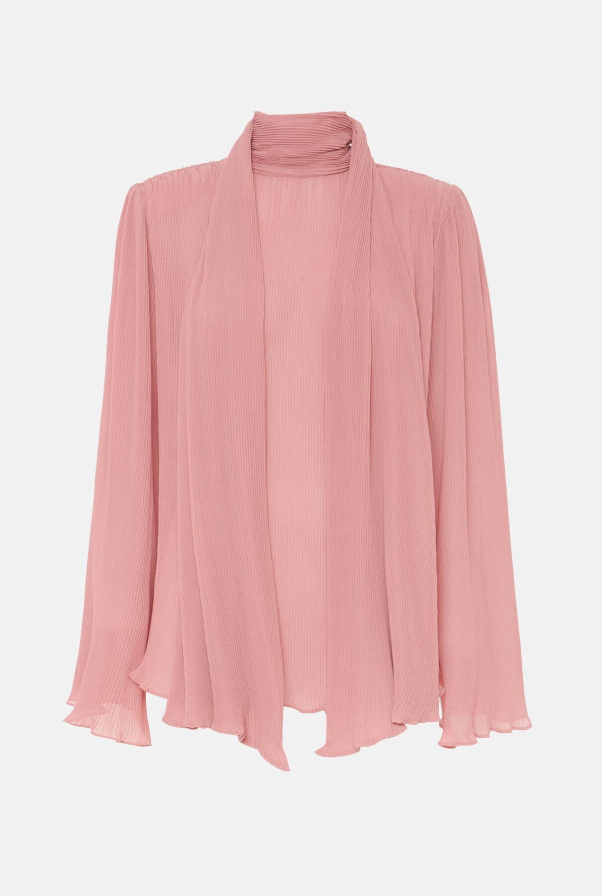 Camisa lazada plisada