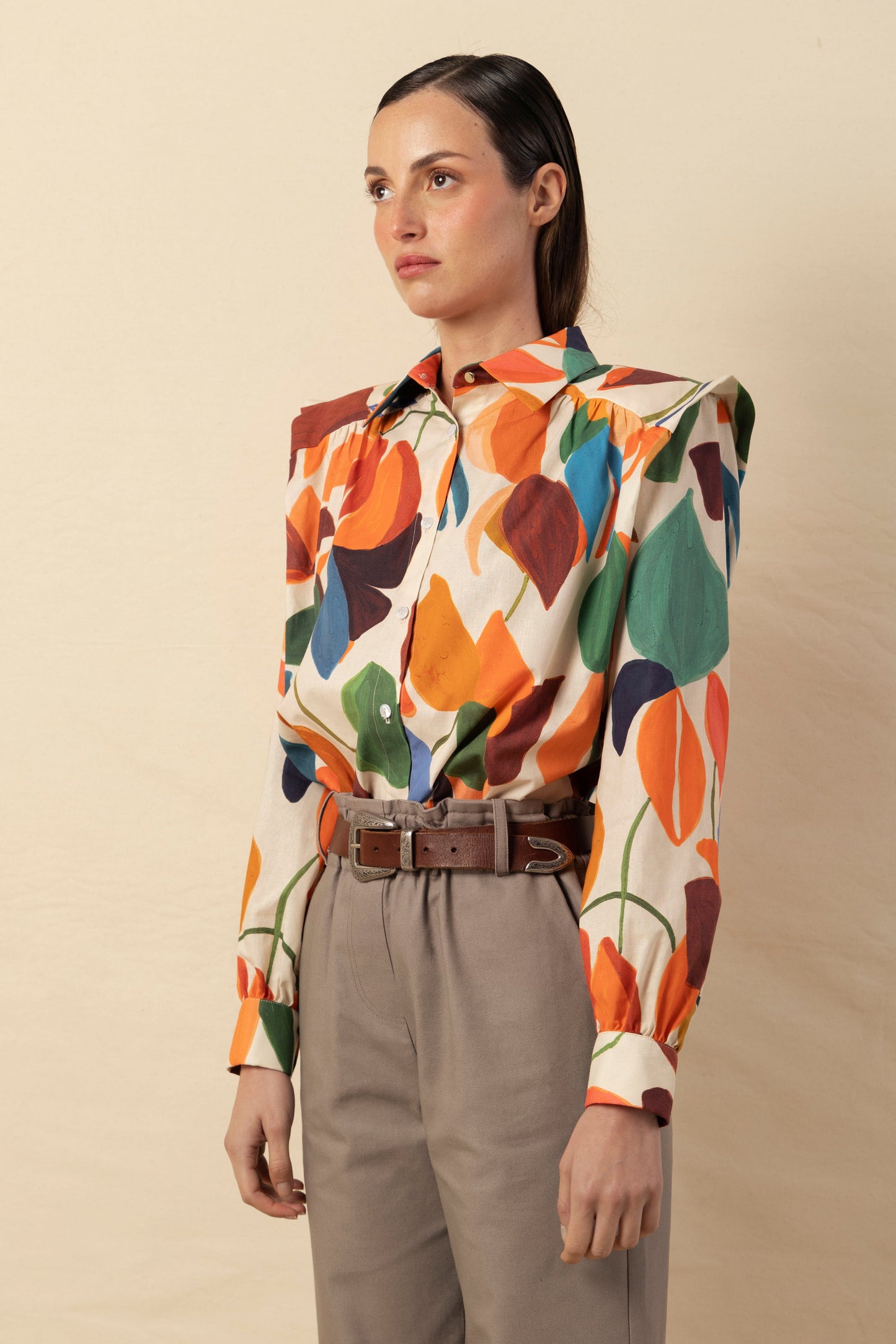 Camisa Marieta tropical