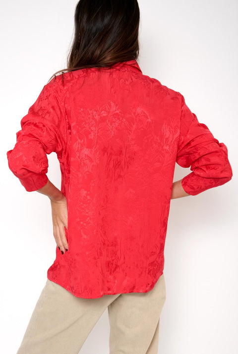 Camisa Tres rojo