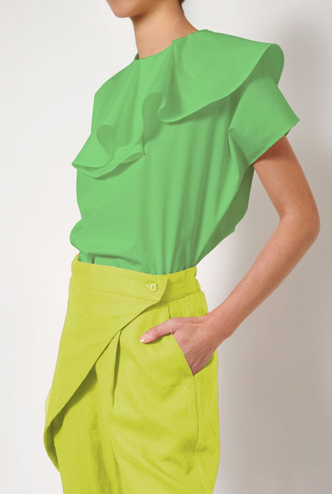 Camisa Valentina verde