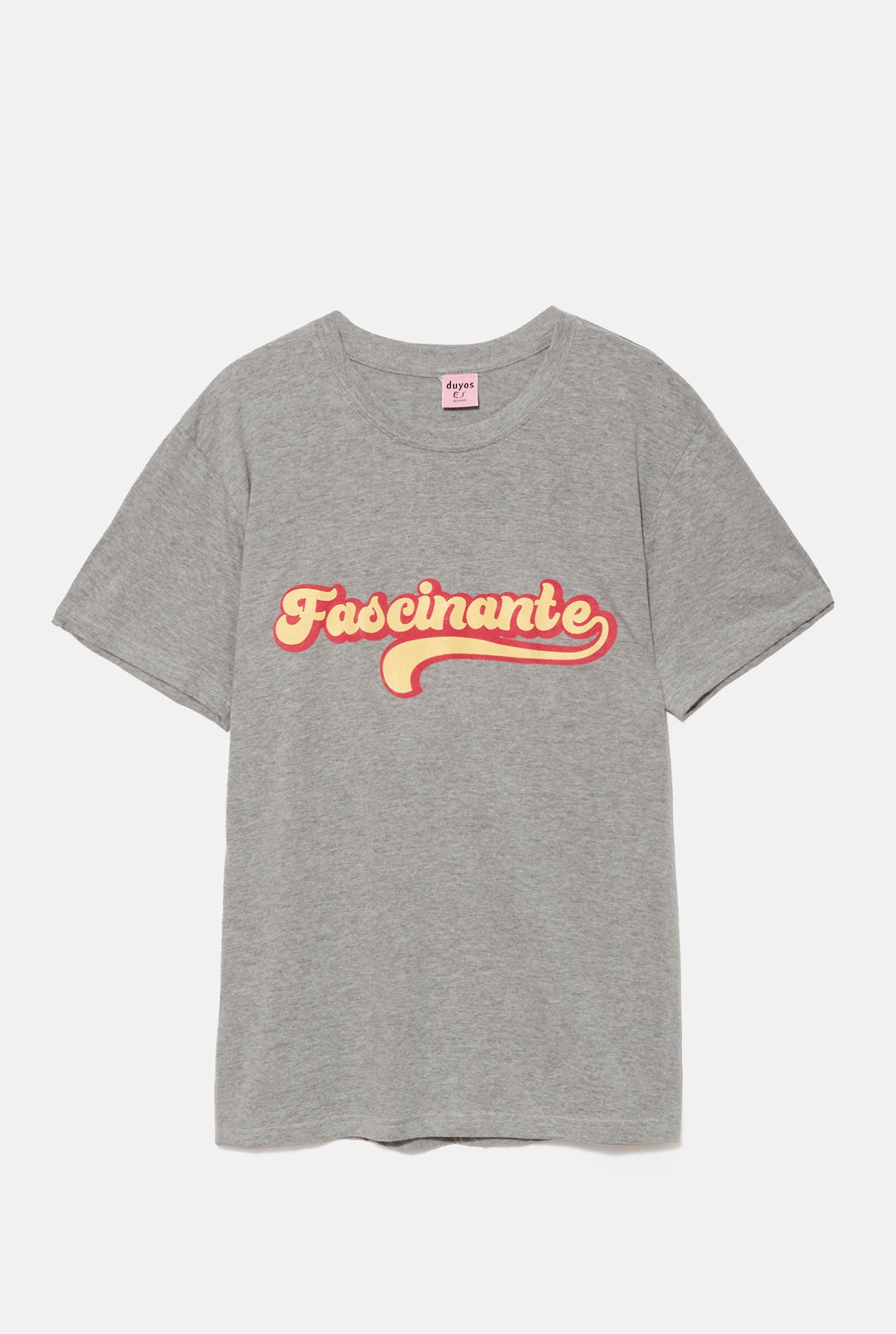 Camiseta Fascinante gris EXCLUSIVE