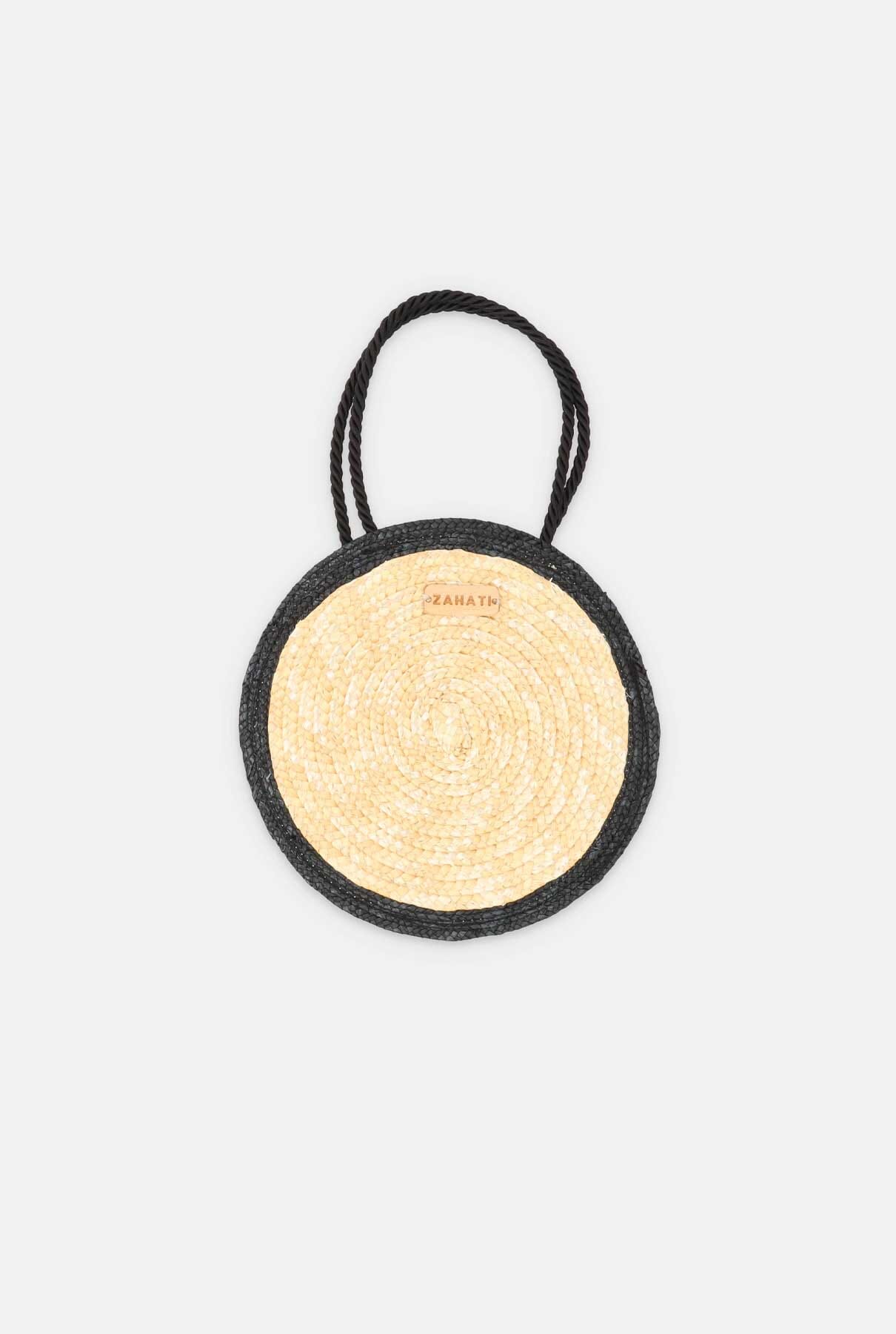 Bolso Cookie de mano bicolor