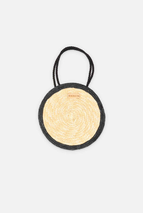 Bolso Cookie de mano bicolor