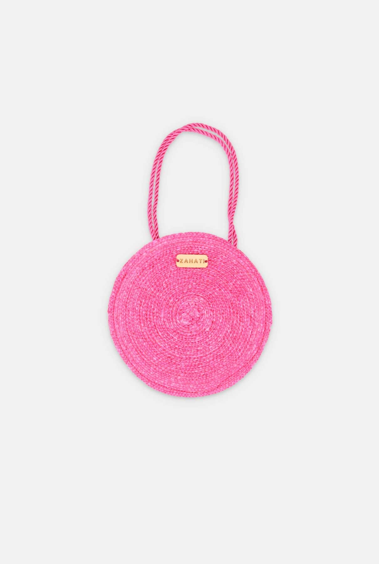 Bolso Cookie de mano fucsia