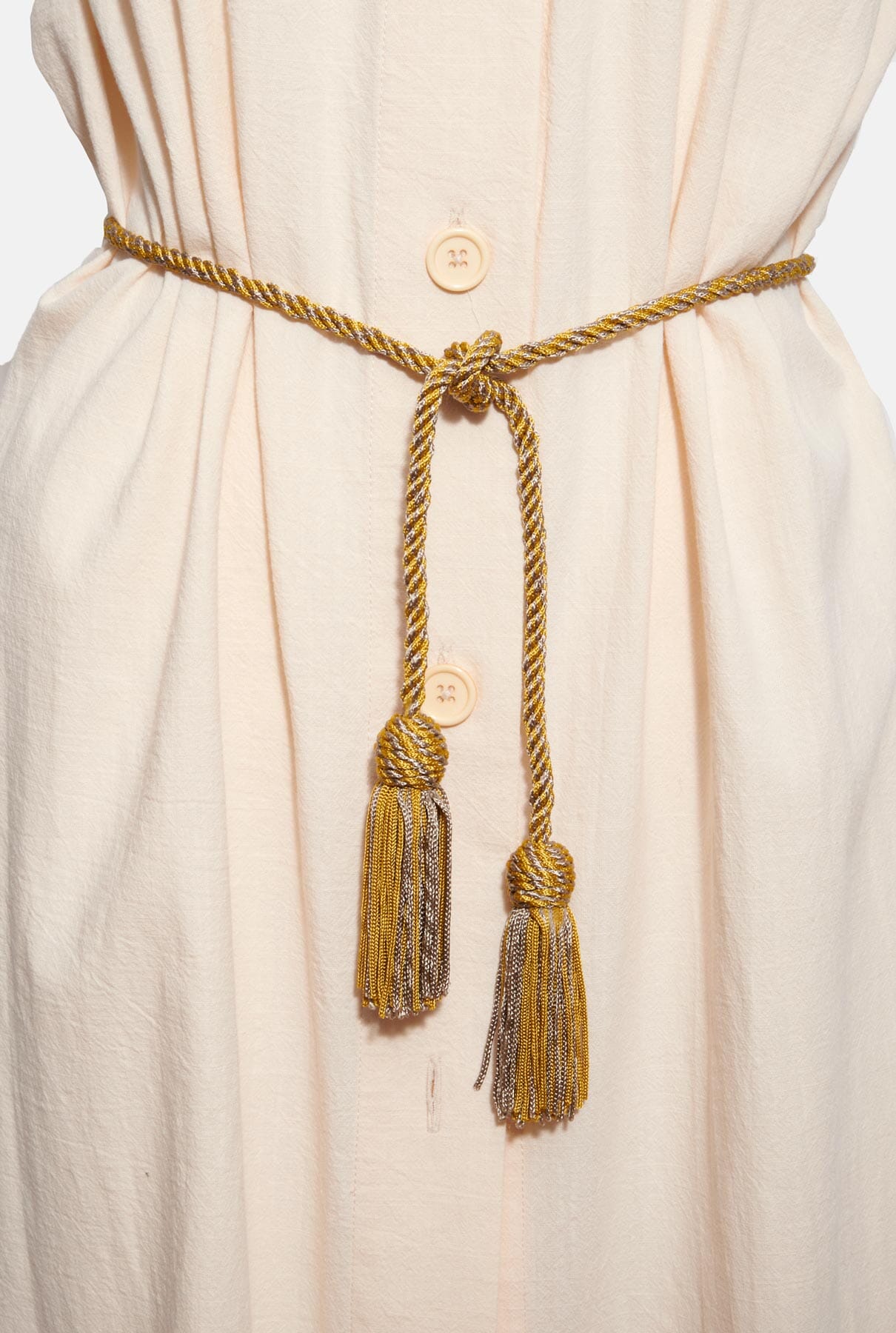 Cordón seda oro