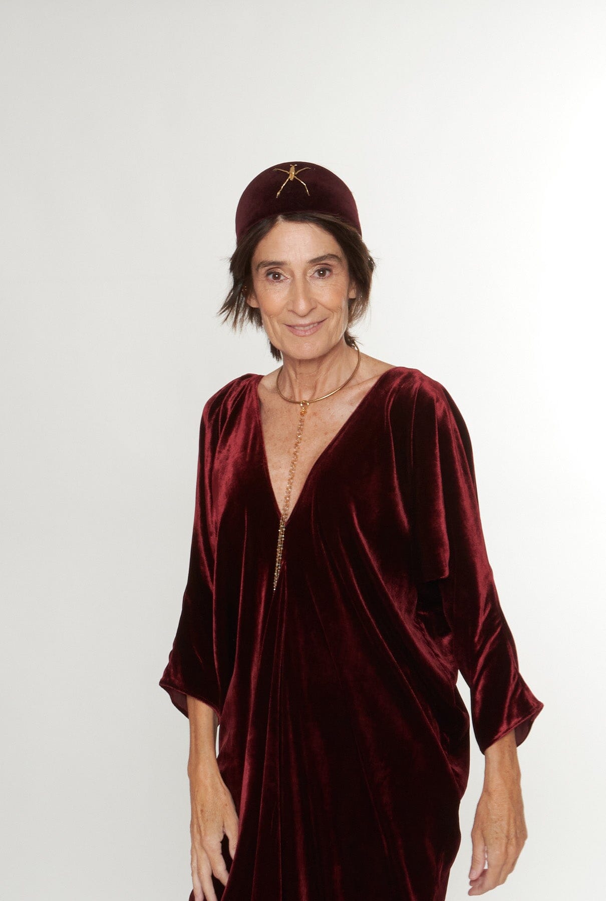 Diadema Gaelle Bug Burgundy