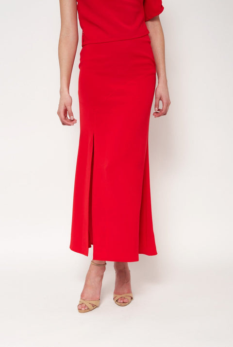 Falda Femés Rojo