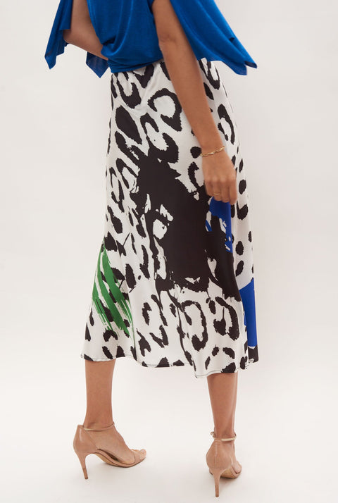 Falda Lencera Leopardo- Pre Order