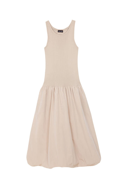 Frida Dress Balloon Beige
