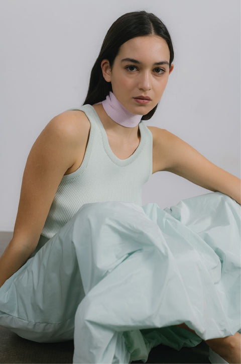Frida Dress Balloon Mint Green