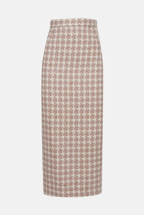 Garbo Midi Tweed Crudo