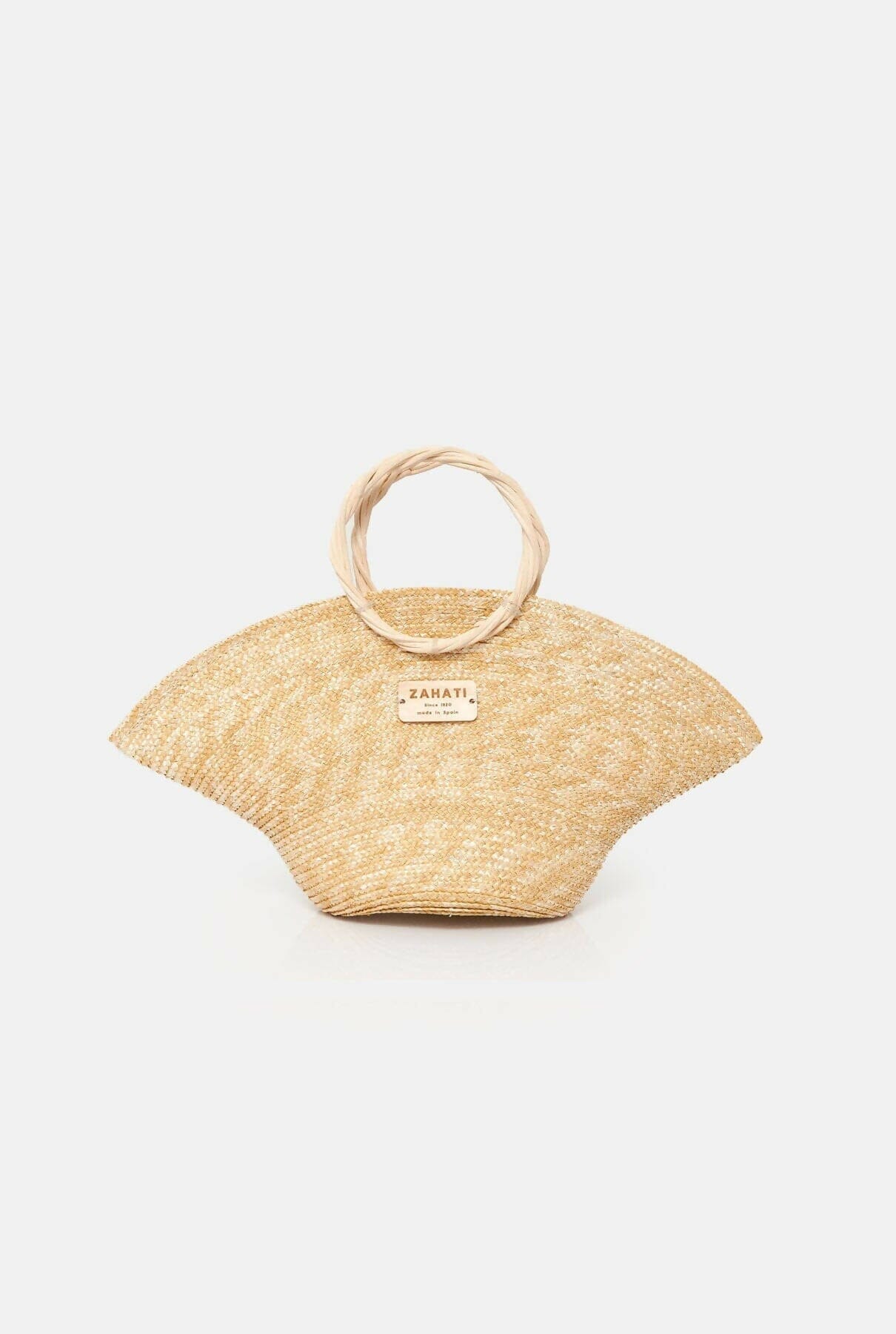 Hatbag Mini de paja de trigo Natural