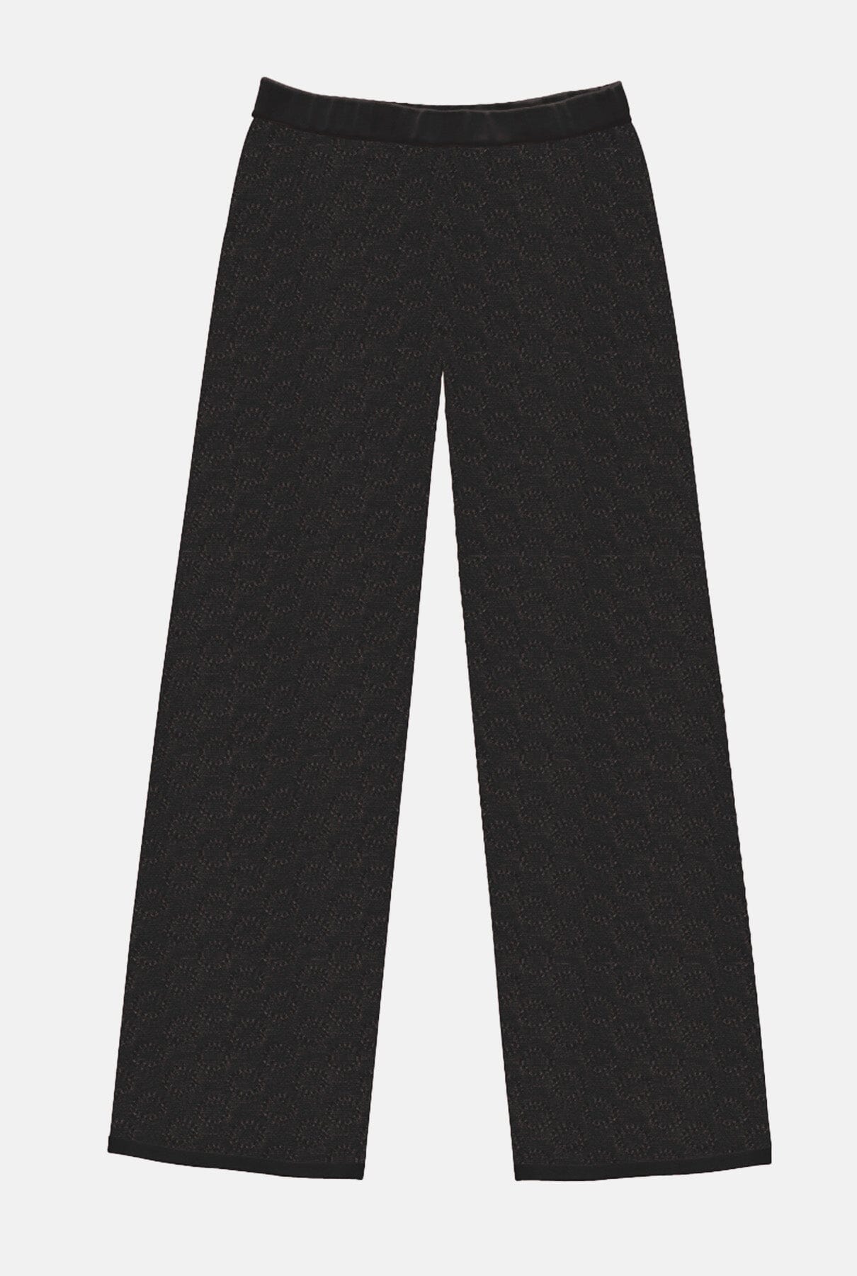 Honeycomb Pants Black
