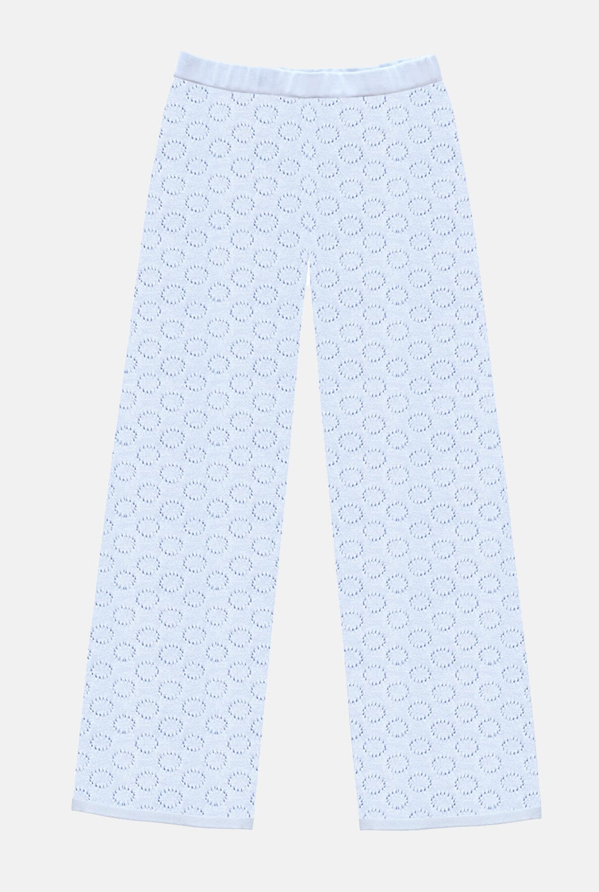 Honeycomb Pants Silver