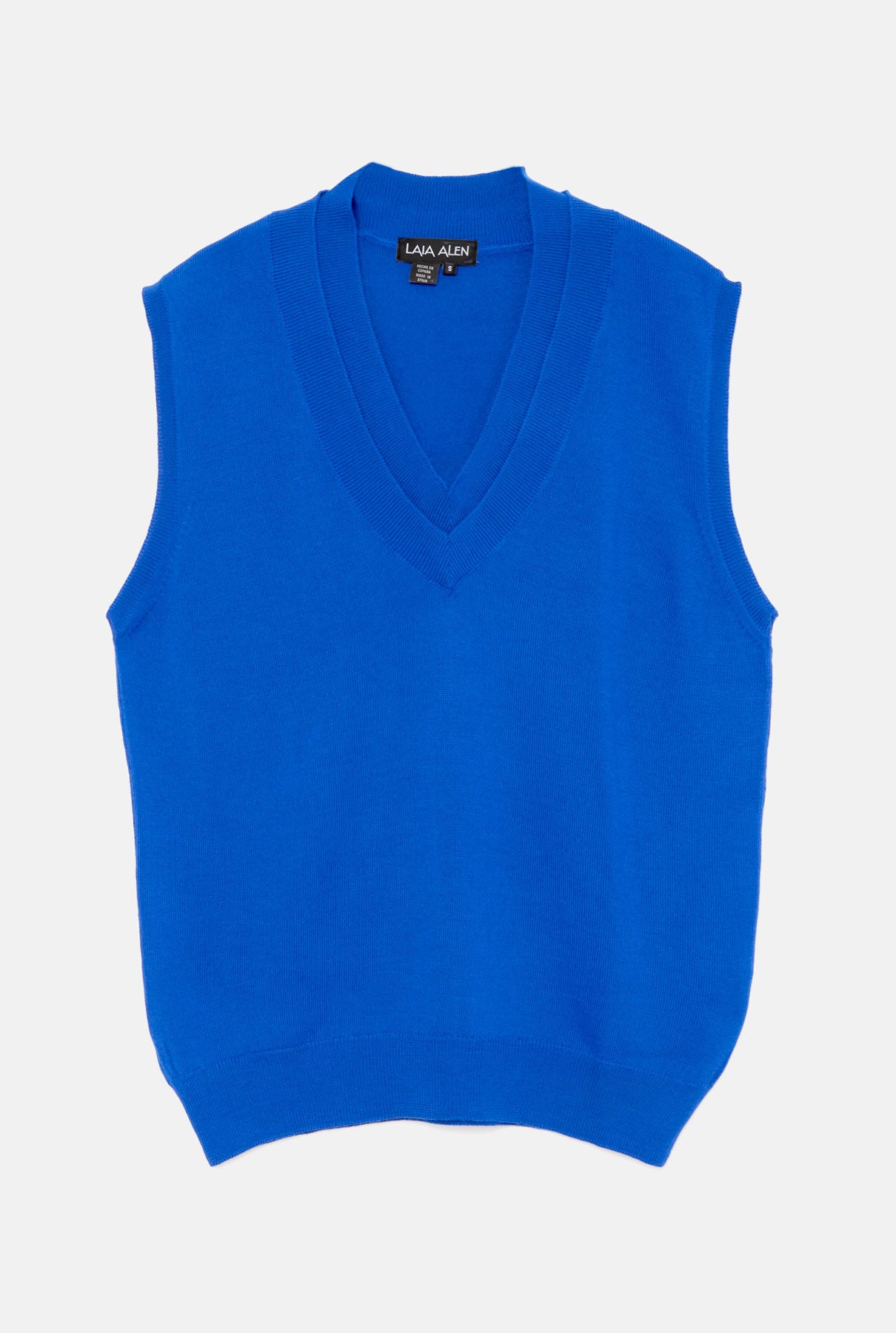 Julia Oversize Vest - Blue
