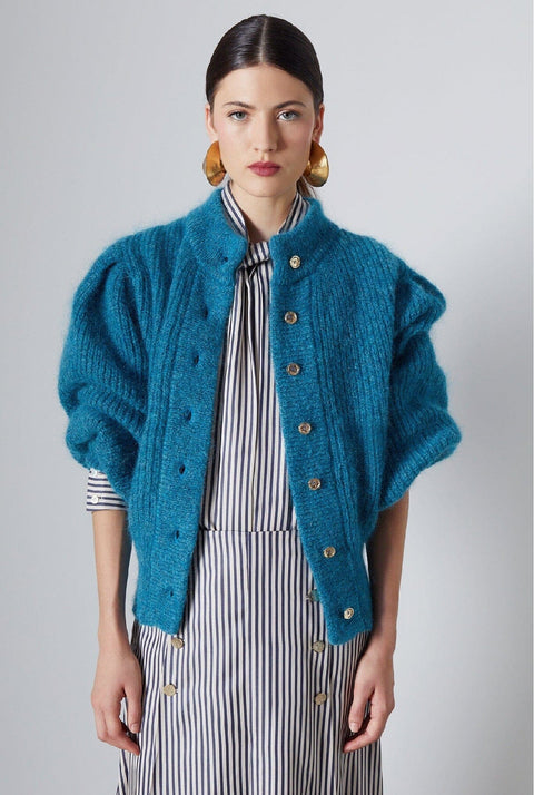 Leandra Cardigan Teal