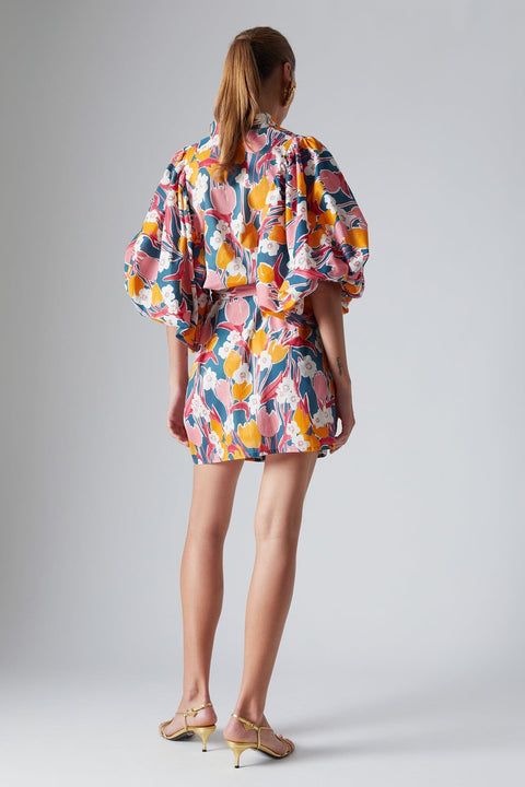 Maeva Dress Jade Tulip