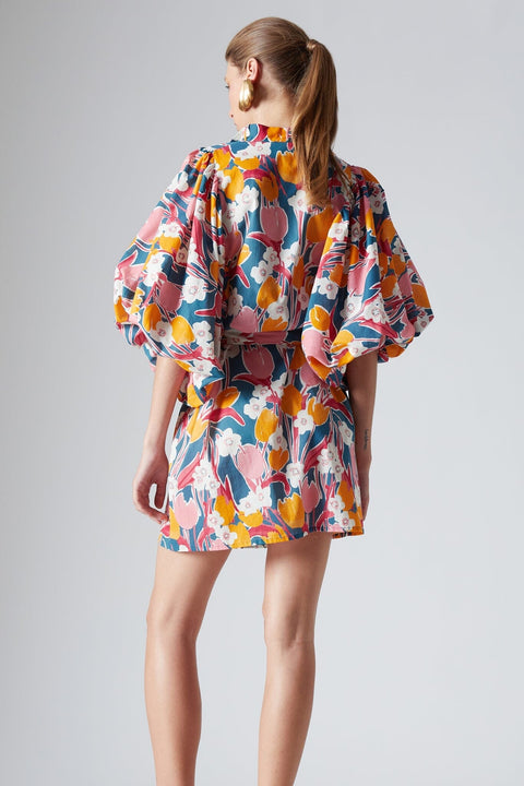 Maeva Dress Jade Tulip