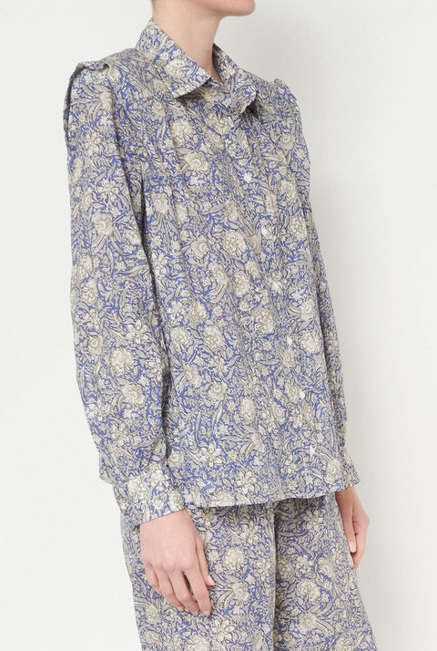 Marieta Blue Flowers