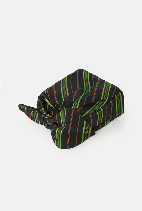 Mary Stripe Black