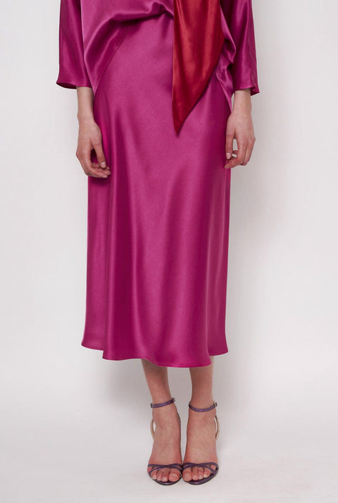 Maxi Falda Lencera Fucsia PRE-ORDER