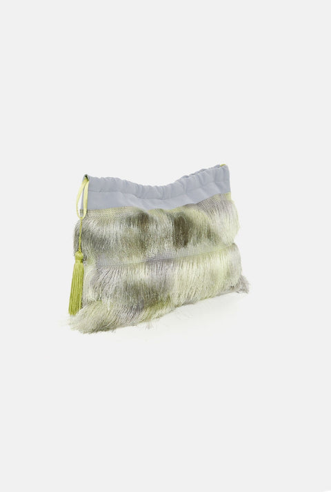 Maxi Omi Fringes Bag Grey