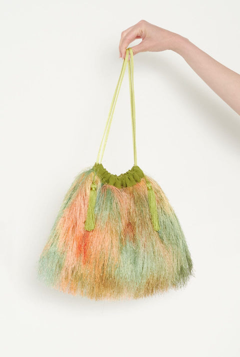 Maxi Omi Fringes Bag Orange