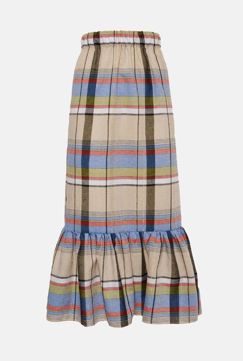 Miranda skirt cuadros hilo