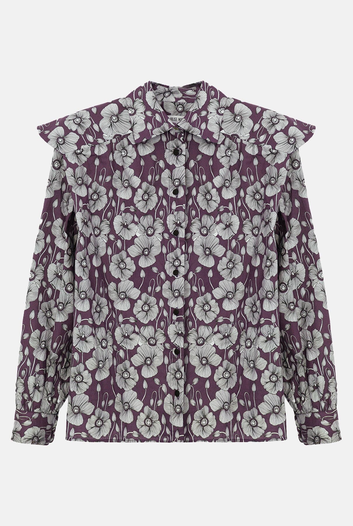 Miru Flowers Burgundy