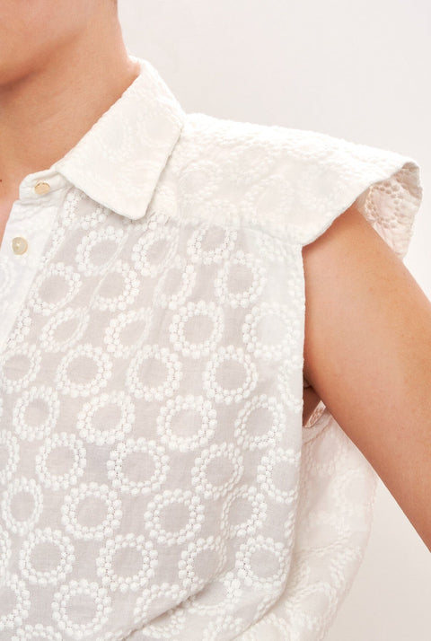 Miru Sleeveless Embroidery