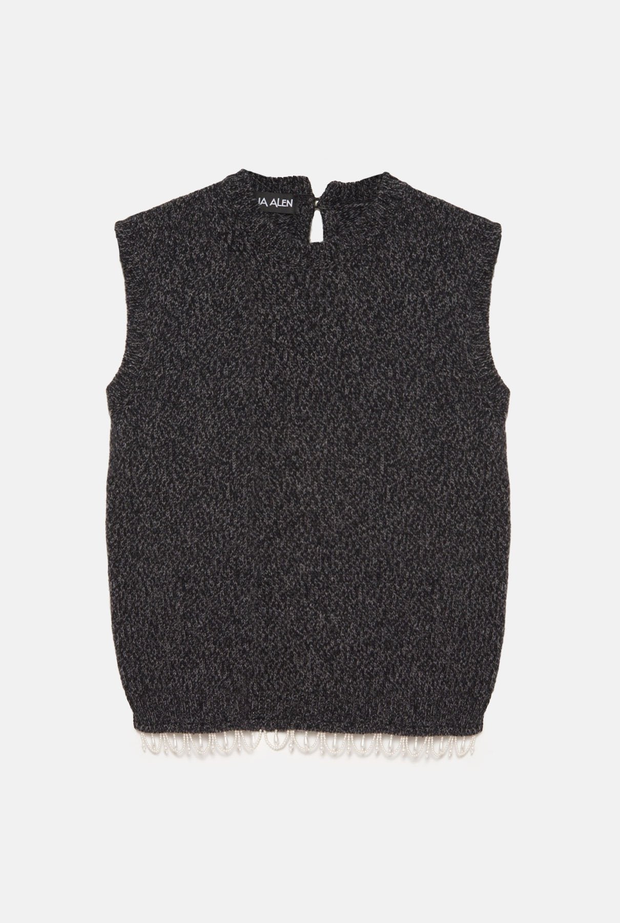 Mumu pearl black vest