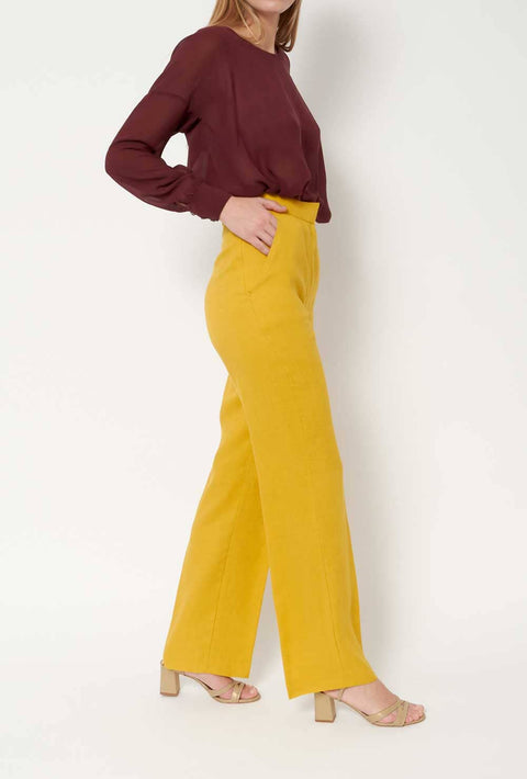 Pantalón Nazaret Mostaza