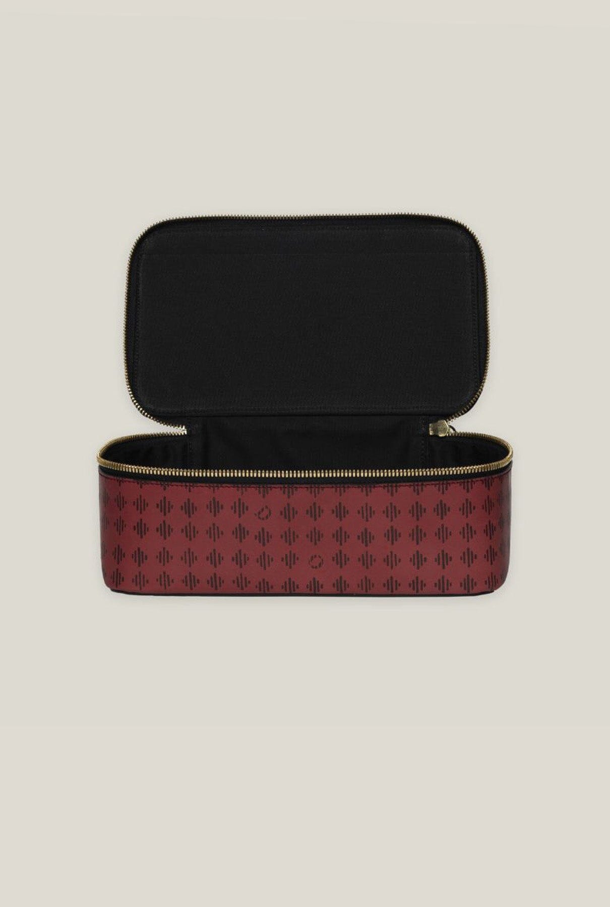 Neceser Linóleo Rojo - Negro