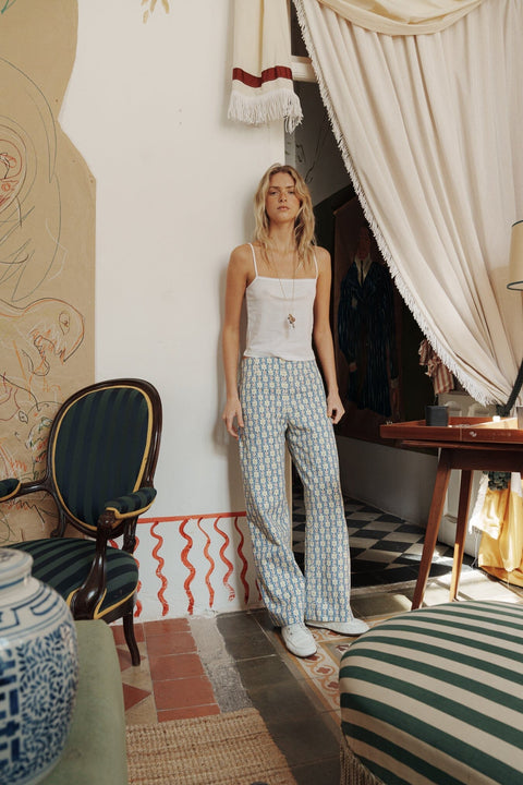 PANTALÓN BAMBARA FLORES