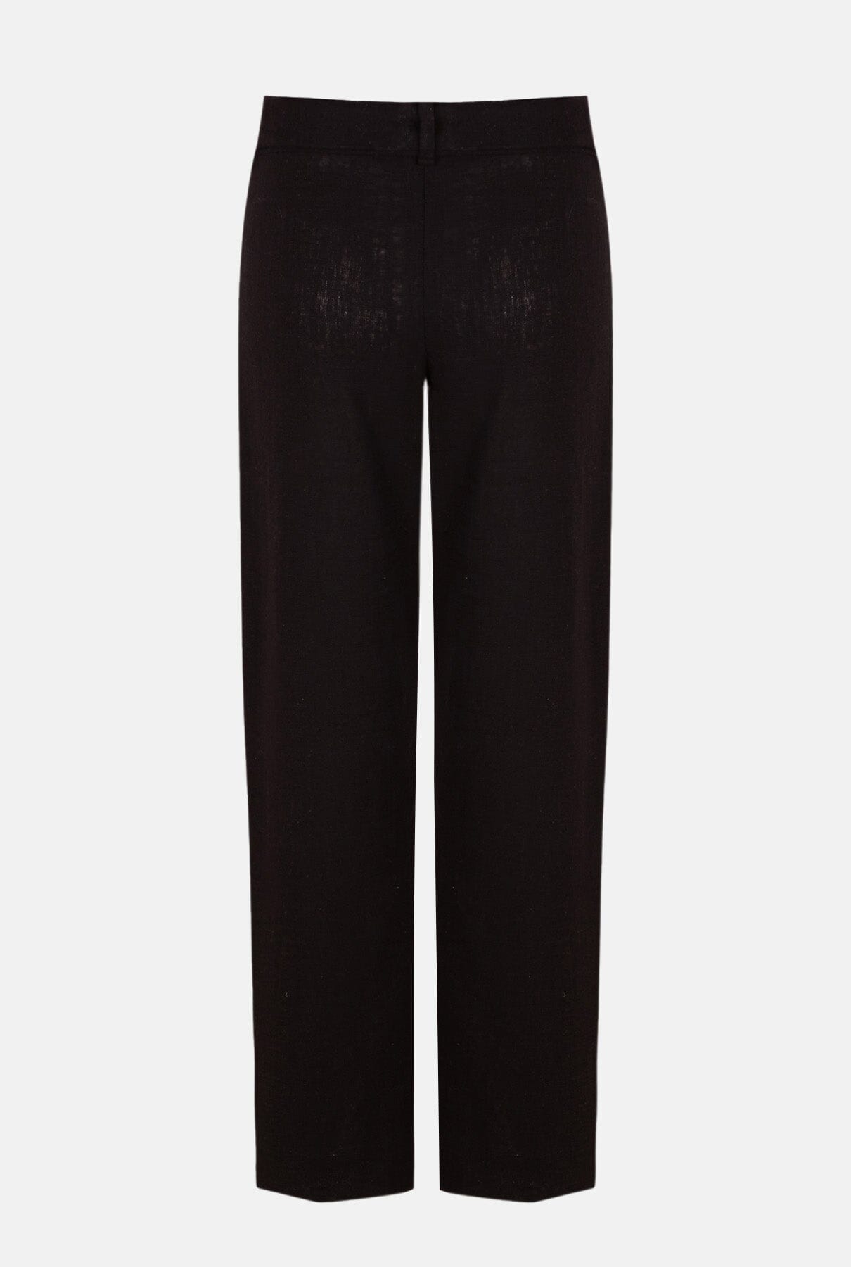 Pantalón de lino negro