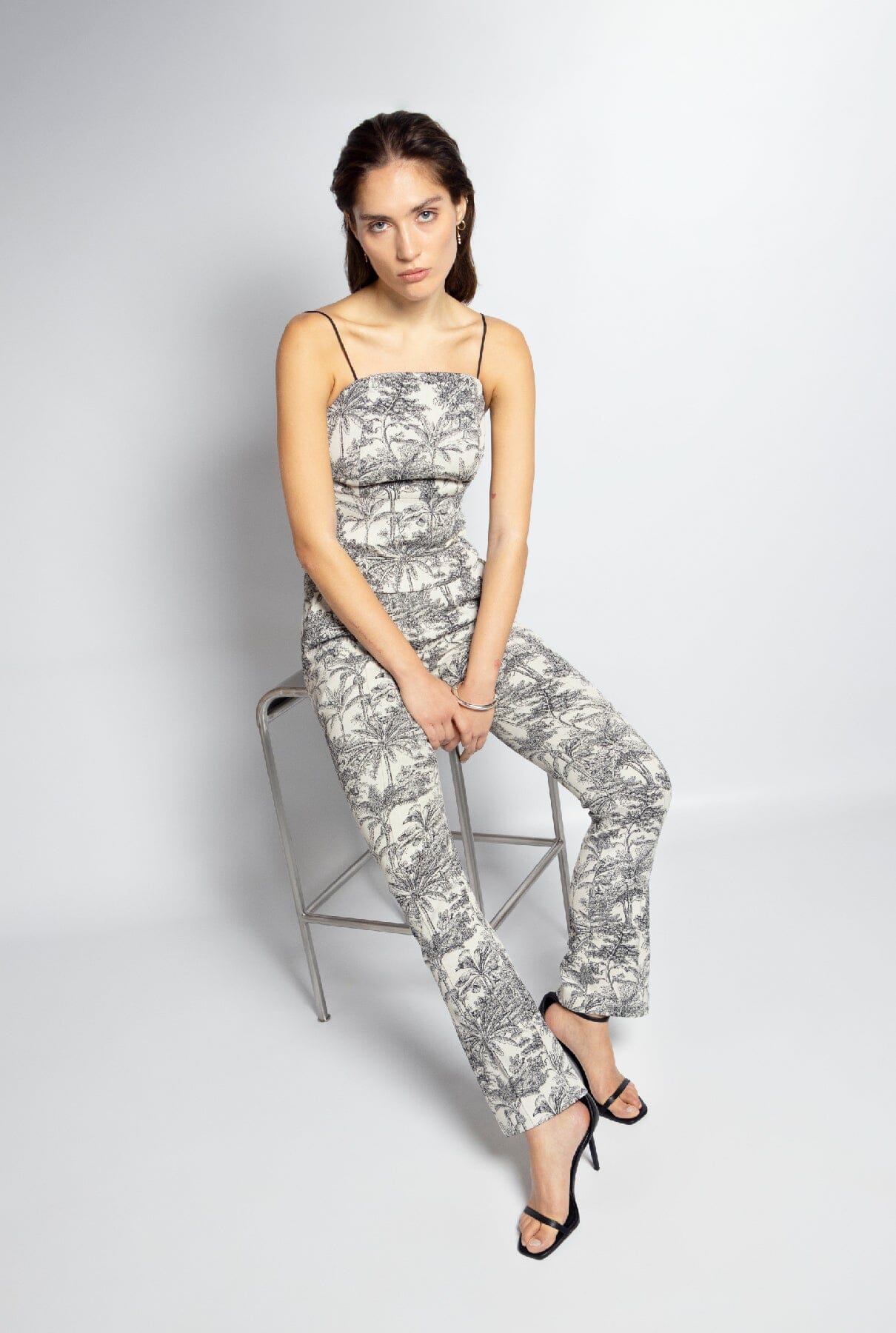 Pantalón Fernanda Toile de Jouy