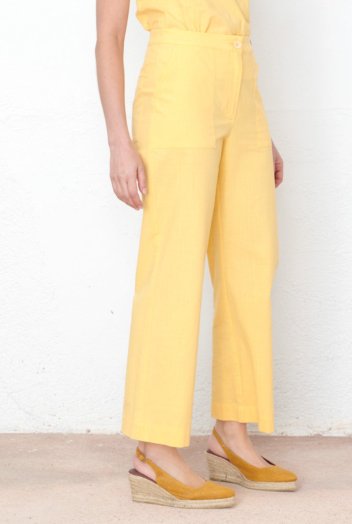 Pantalón Rocío amarillo