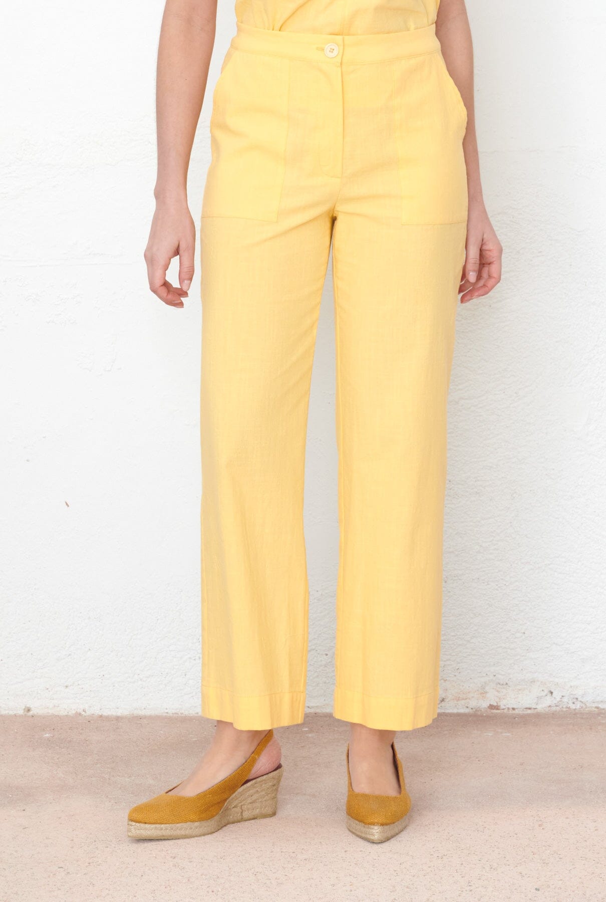 Pantalón Rocío amarillo
