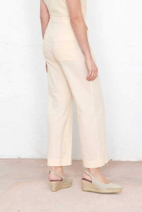Pantalón Rocío crudo