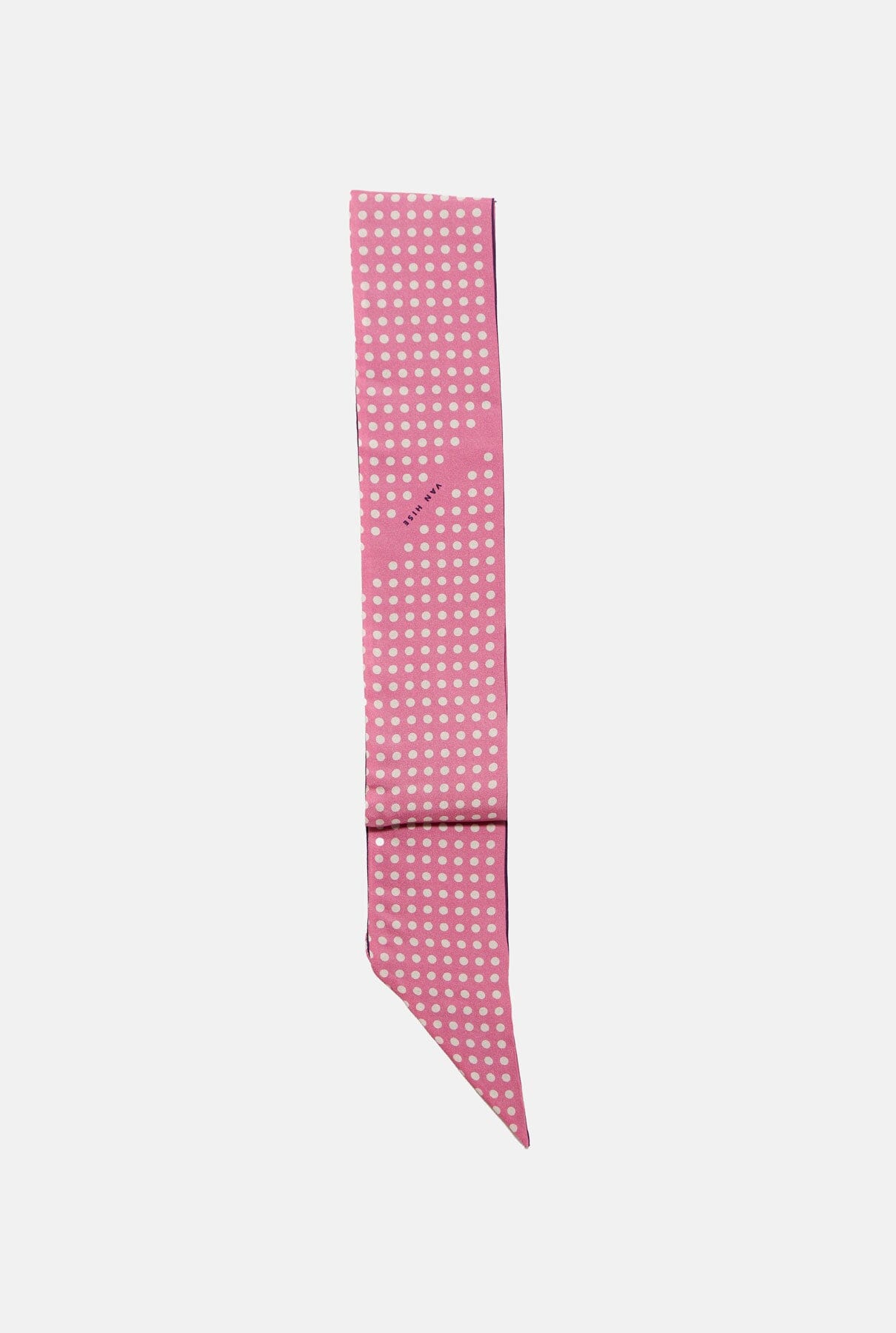 Pañuelo bandeau morado topos