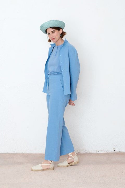Patalón Rocío azul