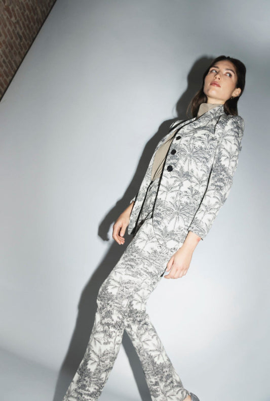 Preorder Blazer Eugenia Toile de Jouy