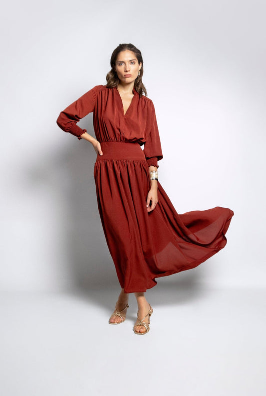 PREORDER Vestido Beatriz Teja
